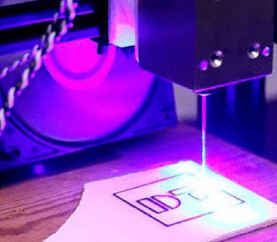 Laser marking and cutting